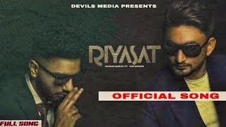 Riyasat (Original Song) Navaan Sandhu Ft. Sabi Bhinder _ -Latest Punjabi New Song 2021