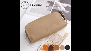 TIDEWAY（タイドウェイ）　LIGHT LEATHER（ライトレザー）　ROUND WALLET L　T2861