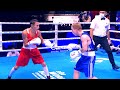 Semifinals (48kg) ZHUSSUPOV Temirtas (KAZ) vs  KARMILCHYK Yauheni (BLR) | AIBA WCHs 2021