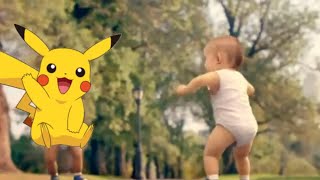 Anak Bayi - Baby Dance Goyang Pokemon Pikachu Lucu