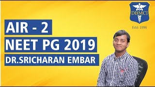 How To Concentrate On NEET Preperation By RANK 2 | NEETPG 2019 | DBMCI |