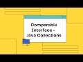 16. Comparable Interface
