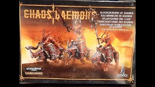 Lets Build EP 34 Khorne Bloodcrushers for Games of 40K or AOS