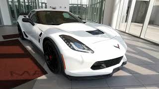 White 2019 Chevrolet Corvette GRAND SPORT 1LT Review Edmonton AB - Wolfe Cadillac