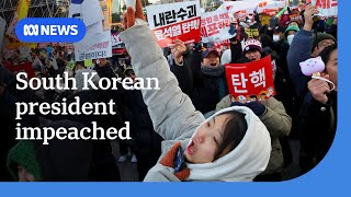 South Korean parliament votes to impeach President Yoon Suk Yeol | ABC News