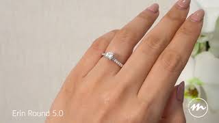 ‘Erin Round 5.0’ Moissanite Ring | Moi Moi Fine Jewellery