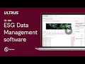 UL 360 Software for ESG Data Management