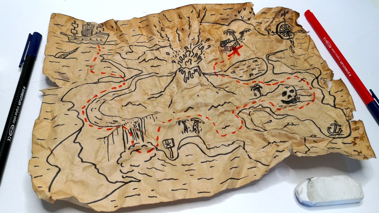 Real Life Treasure Maps Real World Treasure Hunting 6 Finds That