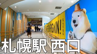 【北海道】札幌駅西口エリアを散策[Hokkaido] Take a walk in the west exit area of ​​Sapporo Station