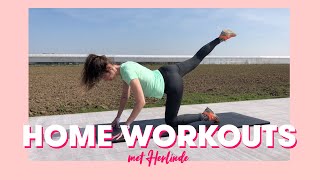 Home workouts met Herlinde | 5 bilspieroefeningen