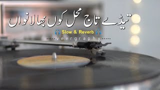 Slow And Reverb | Taidy Taaj Mahal Kun Bhaa Lawan | veergraphy