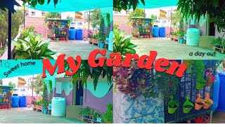 என் மாடி தோட்டம் 🏡🤩...My Home Garden full view 🤩🪟🙂...#nature #plants #garden #love #plantlover ❤️💞🏡🥰