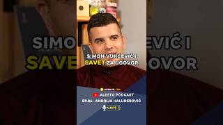 Simon Vukčević i savet za ugovor 🗣Andrija Kaluđerović