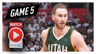 Gordon Hayward  Game 5 Highlights vs Clippers 2017 Playoffs - 27 Pts, 8 Reb