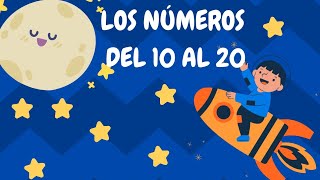 los números del 10 al 20 para niños