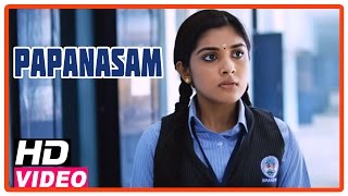 Papanasam Tamil Movie | Scenes | Police questioning Nivedha at her school