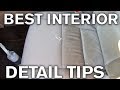 Best Interior Detailing Tricks: Leather and Plastics Best Interior Detailing Tricks: Leather and Plastics