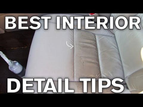 Best Interior Detailing Tricks: Leather and Plastics Best Interior Detailing Tricks: Leather and Plastics