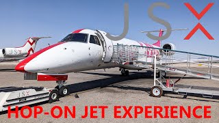 JSX Semi-Private Jet Experience, LAS-LAX on Embraer ERJ-135