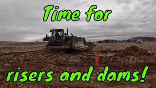 Back In Action: Big Dozer Building Dams - It Feels Good To Push Dirt Again!