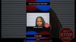 Chatham County, Georgia Booking Records 01 May 2026