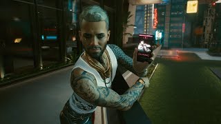 Cyberpunk 2077 - Kerry Romance + Kerry ENDING - Male V and Kerry's Love Story