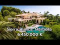 Spectacular villa with sea views for sale in Sierra Blanca, Marbella