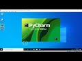 Installing Python & PyCharm on Windows 10