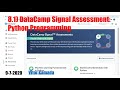 8.1) DataCamp Signal Assessment: Python Programming