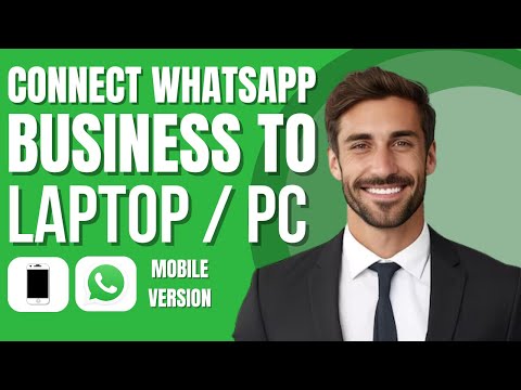 Cómo conectar WhatsApp Business a una computadora portátil/de escritorio (2024 paso a paso)