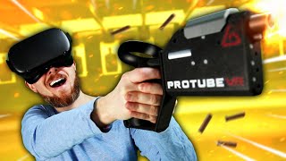 The ProVolver Adds RECOIL feedback To Virtual Reality FPS