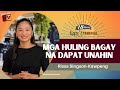 MGA HULING BAGAY NA DAPAT UNAHIN | Kape't Pandasal kasama si Rissa Singson Kawpeng