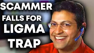 SCAMMER FALLS FOR LIGMA TRAP!!