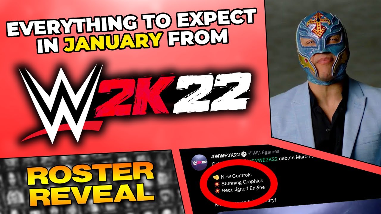 What To Expect From WWE 2K22 In January! (New Gameplay, Roster Reveal ...