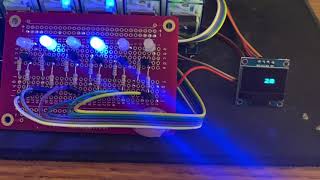 Binary Counter with Decimal Readout