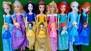 99 Minutes Disney princesses Collection ASMR Satisfying Unboxing | Disney