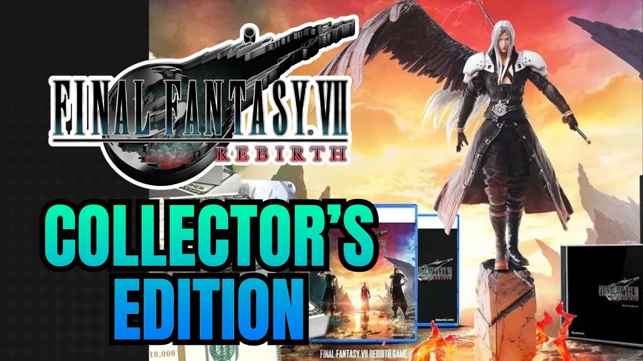 Final Fantasy VII Rebirth COLLECTOR'S EDITION REVEALLED (19 Inch ...