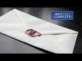 how to use a wax seal