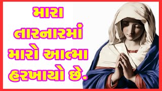 મારા તારનારમાં મારો આત્મા હરખાયો છે. #christmas #mothermary