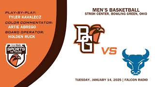 BGSU Men's Basketball vs Buffalo Falcon Media Sports Network (Jan. 14, 2025)