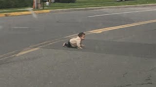 How Did a 10-Month-Old Baby Crawl Onto Busy New Jersey Road?