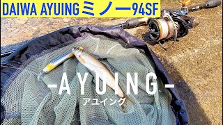 【柳瀬川アユイング】柳瀬川でルアーで鮎釣り！AYUINGはじめました。