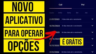 NOVO APLICATIVO PARA OPERAR OPÇÕES: É O MELHOR ATÉ AGORA!!!