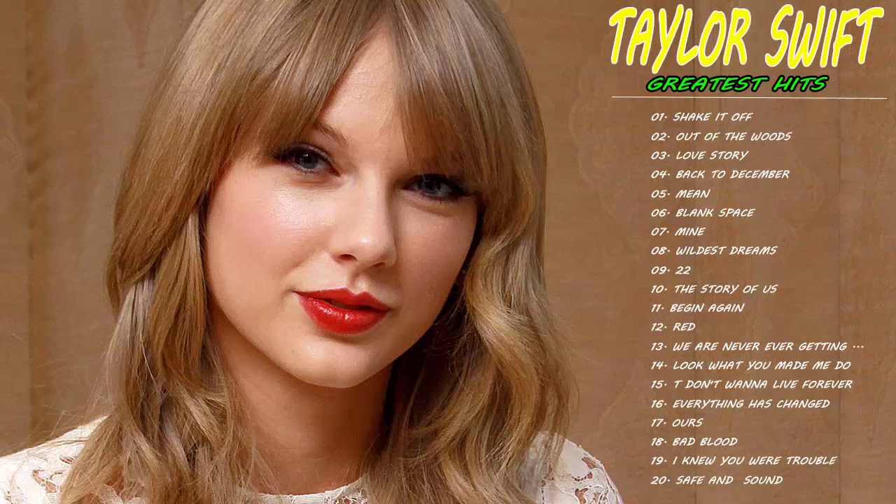 Taylor Swift Top 50 Songs