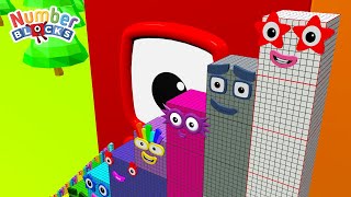 Numberblocks Step Squad 1 - 50 to 15 MILLION - Count to 15,00,000 Song - Learn to Count Big Numbers!