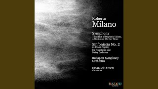 Roberto Milano: Sinfonietta No. 2: I. Theme and Four Variations