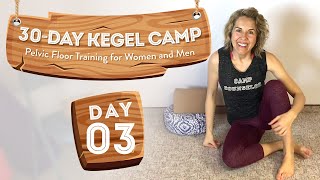 Fire up the core! 🏕️ At-Home Kegel Camp, Day 3