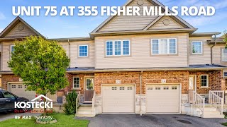 Turnkey Townhome - Unit 75 at 355 Fisher Mills Road - Cambridge Real Estate Video