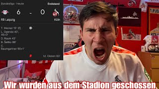 RB Leipzig - 1. FC Köln / 6:0 Wir wurden aus dem Stadion geschossen