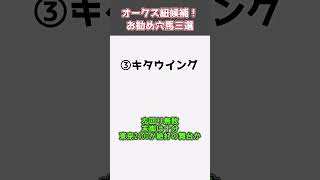 【オークス2023】妙味抜群！お勧め穴馬3選【ゆっくり解説】